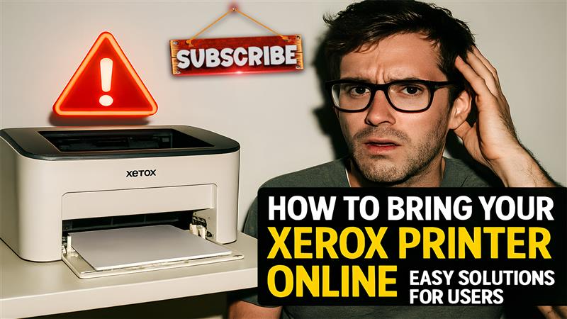 Xerox Printer Offline? Quick & Easy Fix Guide for All Users