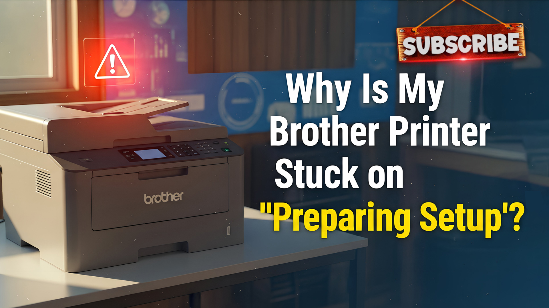 Brother Printer Stuck on “Preparing Setup”? Here’s Why
