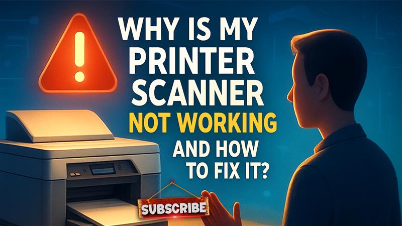 Canon Printer Scanner Not Working? Quick Fixes