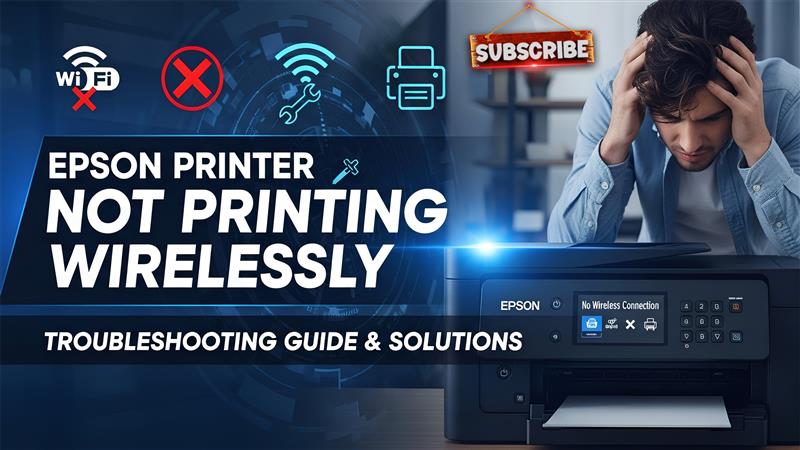 Epson Printer Not Printing Wirelessly: Troubleshooting Guide & Solutions