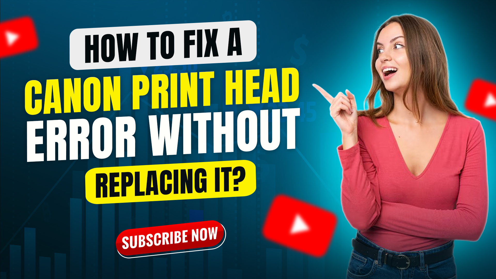 How to Fix a Canon Print Head Error Without Replacing It