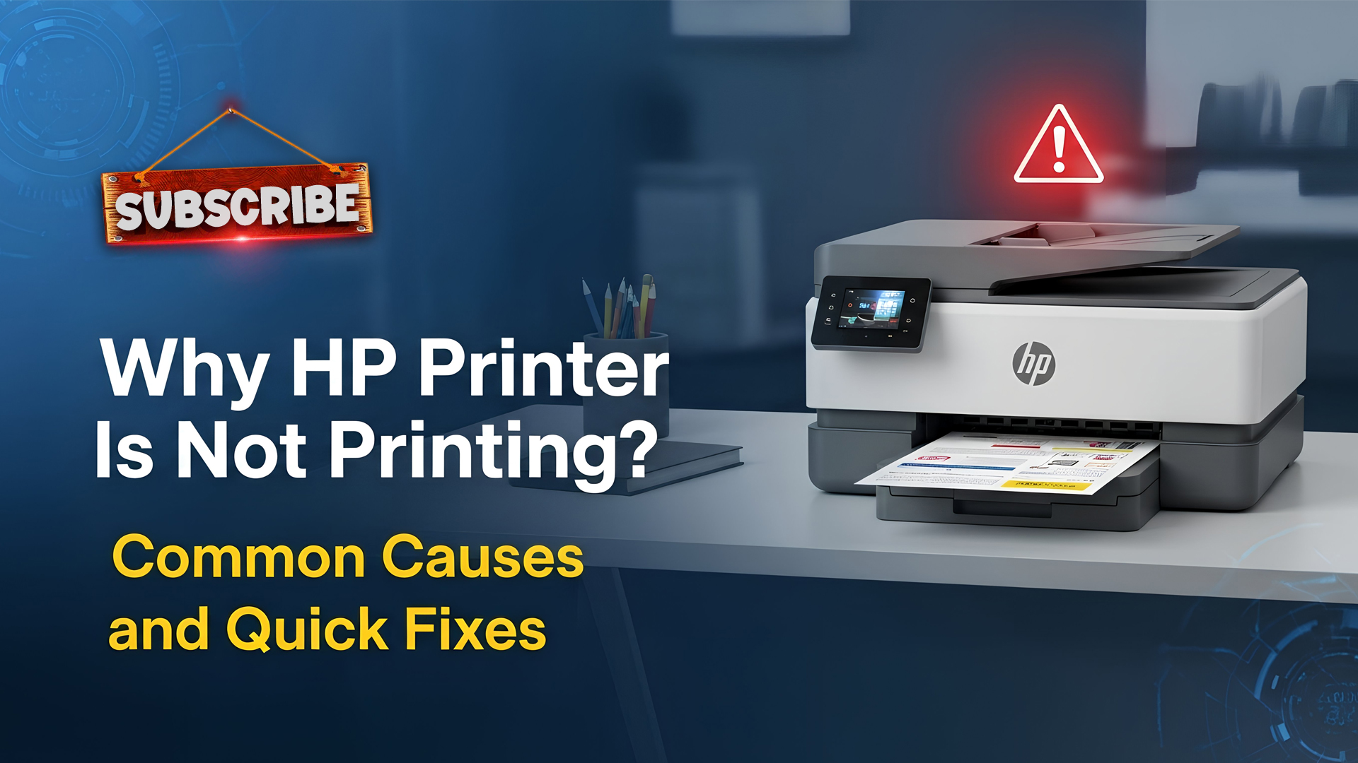 Why HP Printer Is Not Printing? Common Causes and Quick Fixes