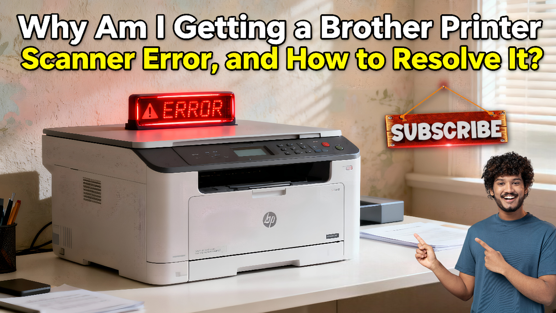 Brother Printer Scanner Error: Causes and Fixes
