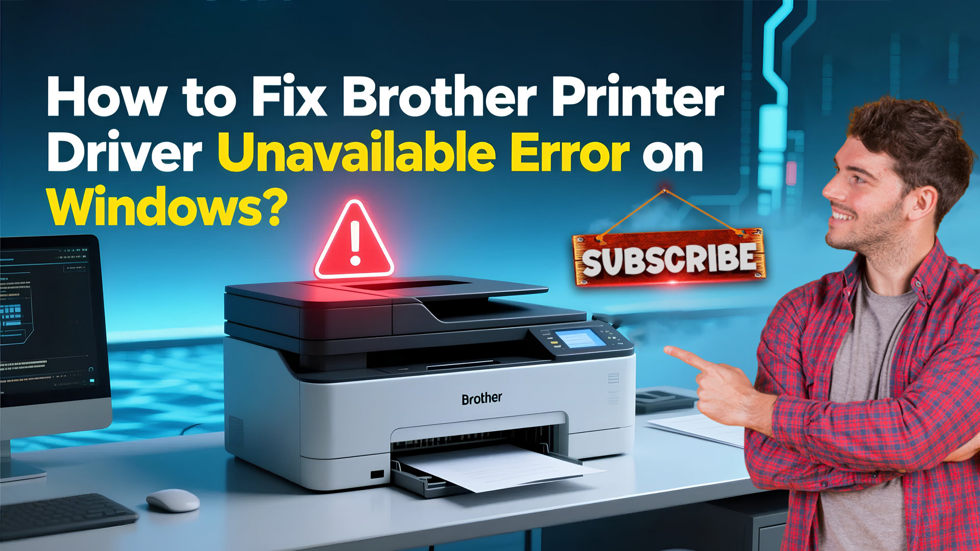 How to Fix Brother Printer Driver Unavailable Error on Windows?