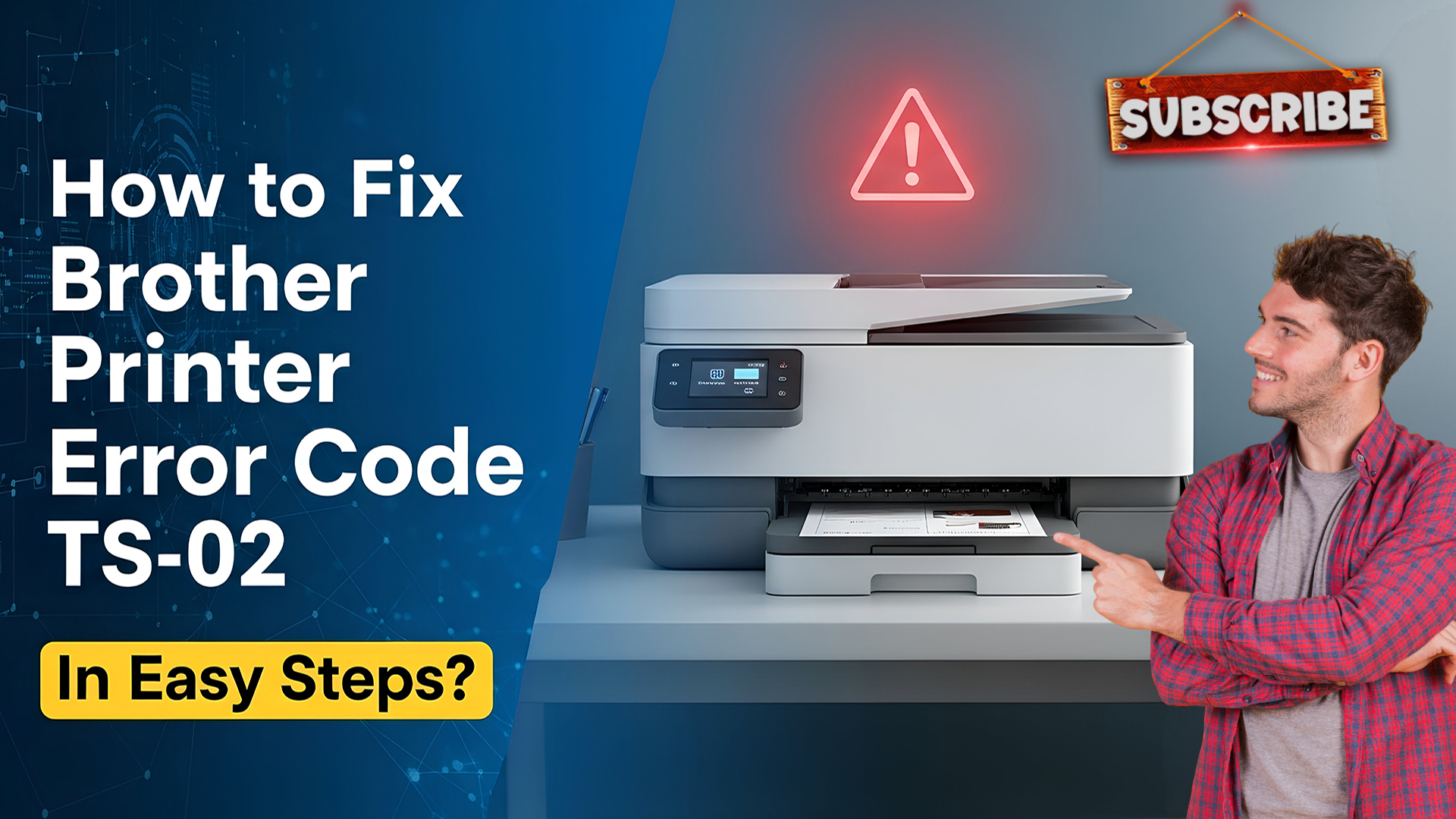 How to Fix Brother Printer Error Code TS-02 in Easy Steps?