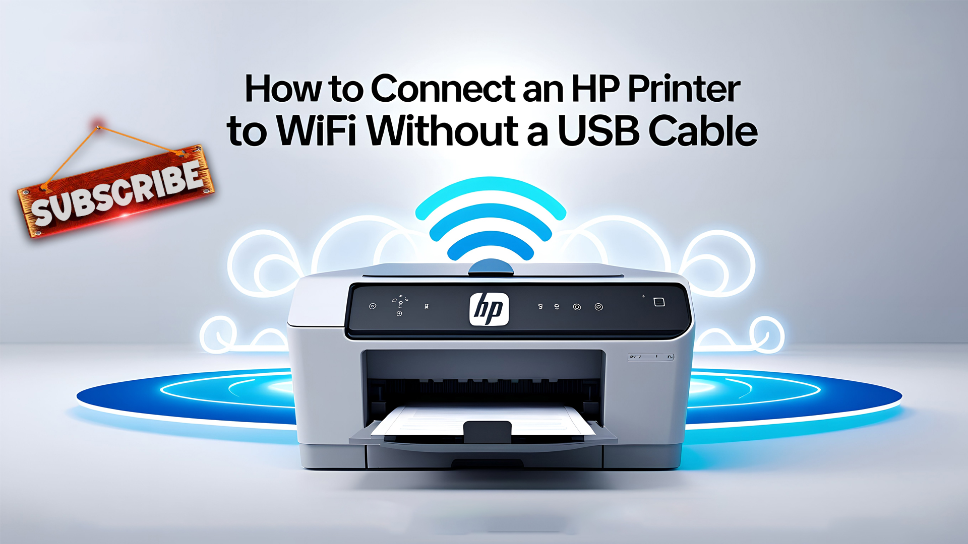 How to Connect an HP Printer to WiFi Without a USB Cable